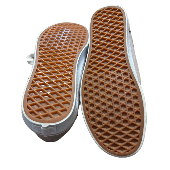 Vans Old Skool light pink Size 8.5 preowned Low top side stripe - Picture 5 of 7